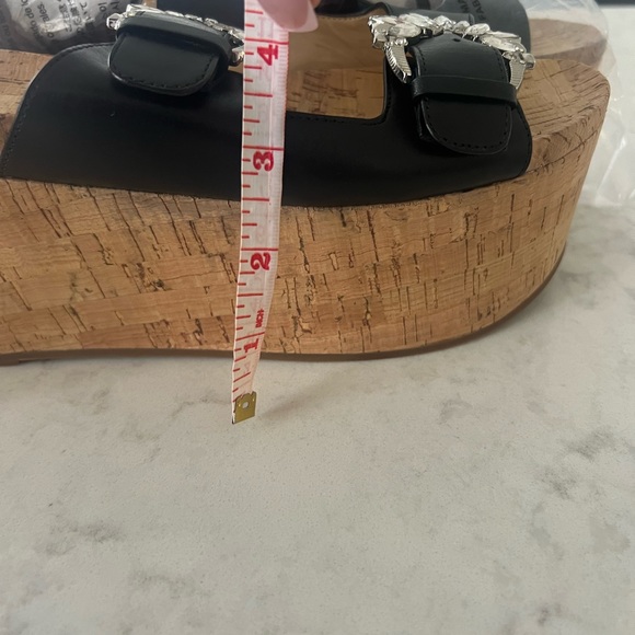 Michael Kors Platform Slides with Rhinestone detail - Picture 8 of 8